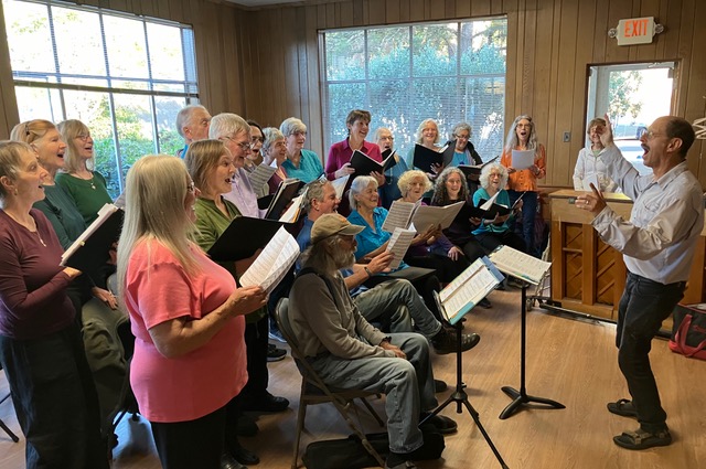 Image of people singing