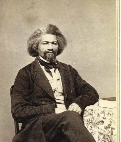 photo portrait of Frederick Douglass