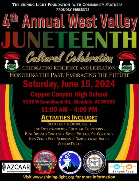 SLF Juneteenth Celebration flyer